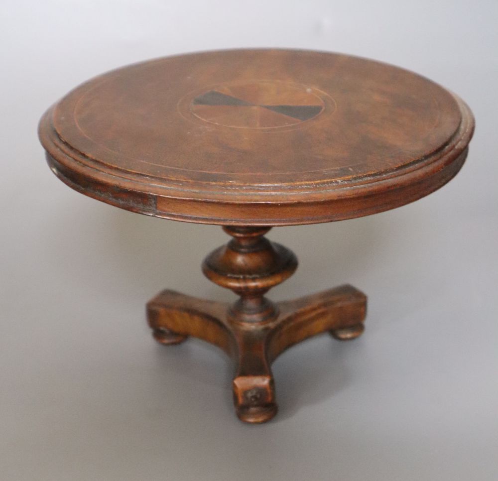 A Victorian miniature breakfast table